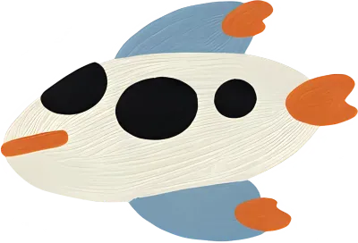 Space Clipart Collection_Astronauts, Rockets, Planets, UFOs