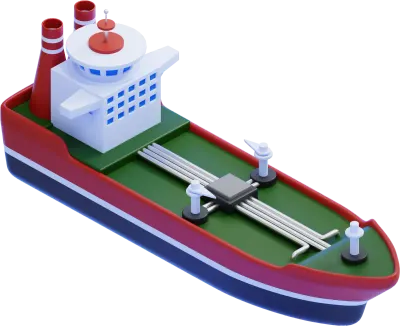 Large Oil Tanker Ship