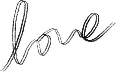 러브필기체손글씨