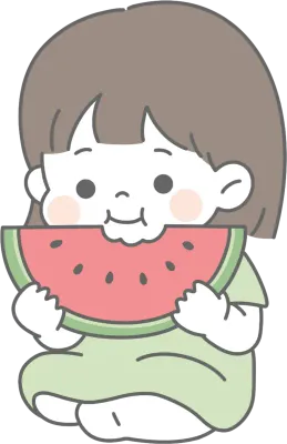 수박, 어린아이, 남자아이, 여자아이, 선풍기, 낮잠, 곤충채집, 방학, 여름활동, 나비, 잠자리채, 채집, 할로윈, 미라, 미이라, 마녀, 드라큘라