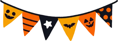 Halloween illustration decoration elements PNG