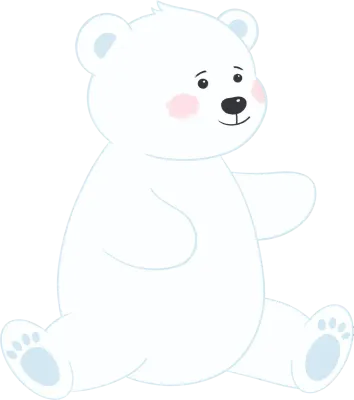 크리스마스 북극곰 친구들