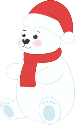 크리스마스 북극곰 친구들