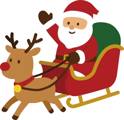 산타와 루돌프