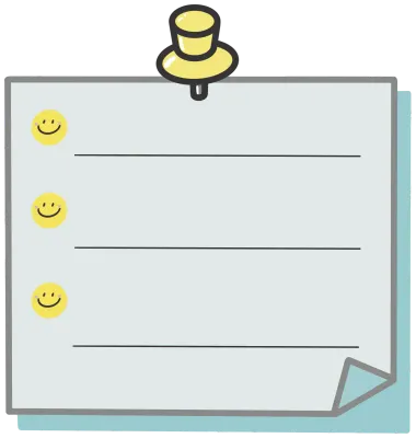 메모지_귀여운 메모지 블루