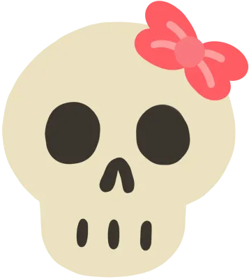 할로윈 해골 Halloween skull