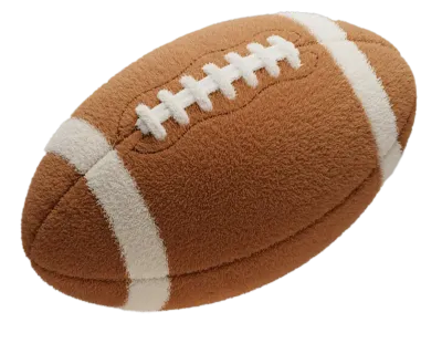 ふわふわフェルトテクスチャのスポーツ要素