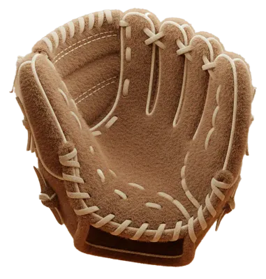 ふわふわフェルトテクスチャのスポーツ要素