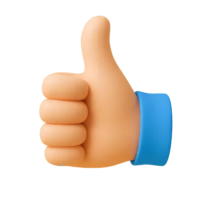 手と金融3Dアイコン