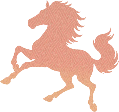 질감이 있는 신년 연하장 요소