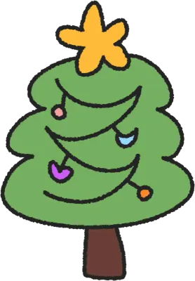 動物と一緒にクリスマス