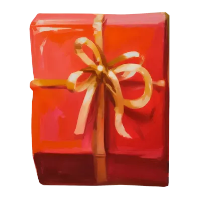 グアッシュクリスマスイラスト