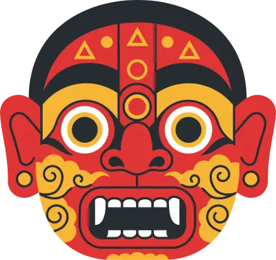 Barongsai Mask Icon