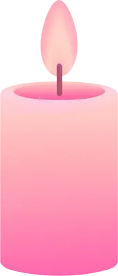 핑크 그라데이션 새해 아이콘