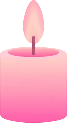 핑크 그라데이션 새해 아이콘