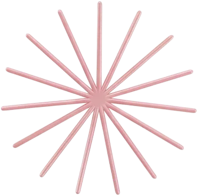 ゴールドピンクのグラデーションお祝いパーティー3D要素