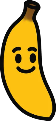 웃는 바나나
