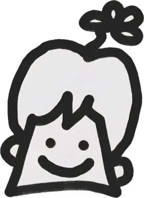 手描き子供の表情 Kids Face Doodle