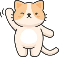 고양이 캐릭터 일러스트