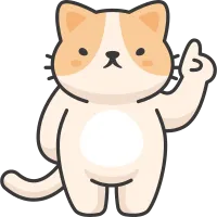 고양이 캐릭터 일러스트