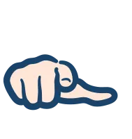 손 동작 아이콘