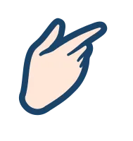 손 동작 아이콘