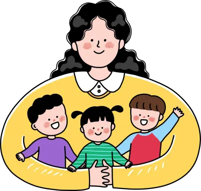 아이들과 선생님