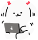 강아지 일러스트