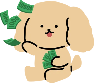 강아지 캐릭터