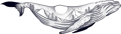 고래 일러스트