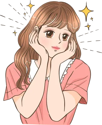 화장한 여성