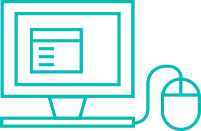 computer line icon