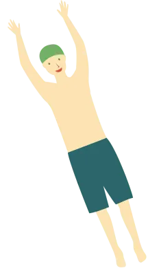 수영하는 사람