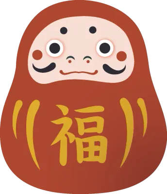 japanese tumbler illustration