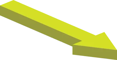 isometric arrow symbol