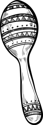 검정색 마라카스