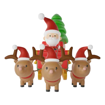 Santa Claus 3D Illustration-15