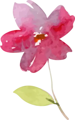20220525_Watercolor Floral Blooms Leaves Cliparts_128