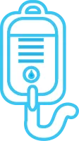 하늘색 병원 아이콘