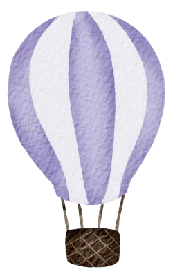 Airplane watercolor cartoon cute