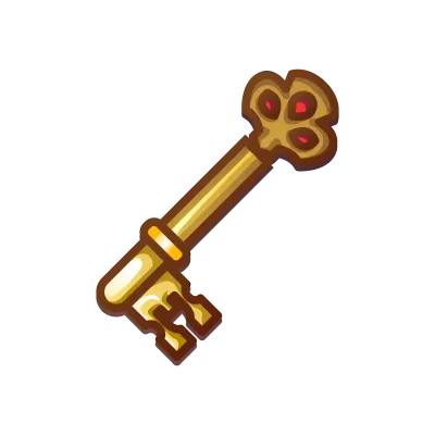 Golden Key Adventure Game Icon