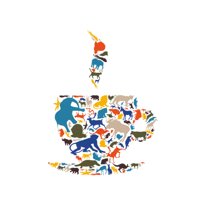 Cup an animal