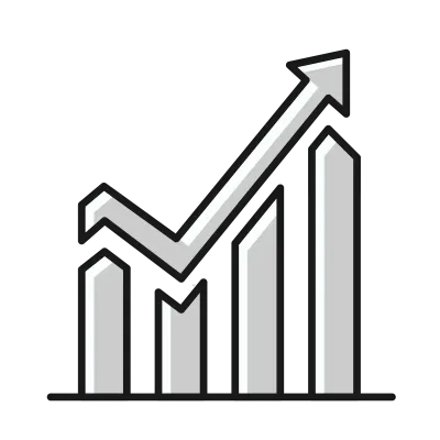 set of bar price chart diagram financial stock price icon bullish bearish market in minimal mono des