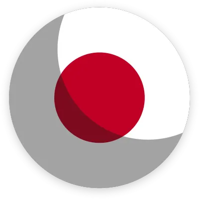 Flag of Japan Round Icon