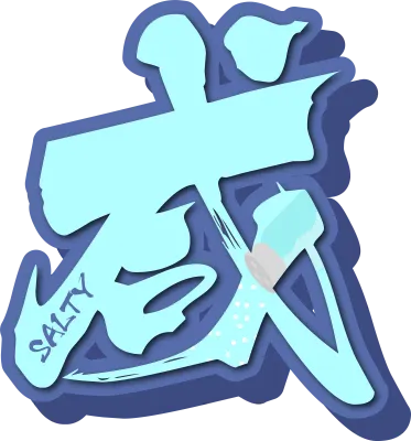 Salty Flavour in Chinese Typography Design