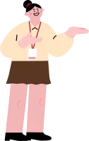 가리키는 사람들