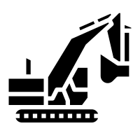 plant and machinery-machine-mechanical-mechanism-glyph-solid-icon