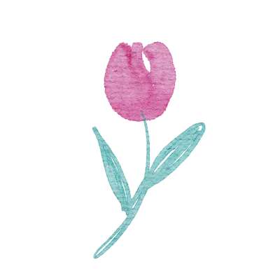 Field flowers. Watercolor illustrations. Wild plants. Pink. Blue. Yellow. Natural elements.