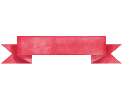 red watercolor ribbon
