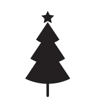 pine tree icon illustration